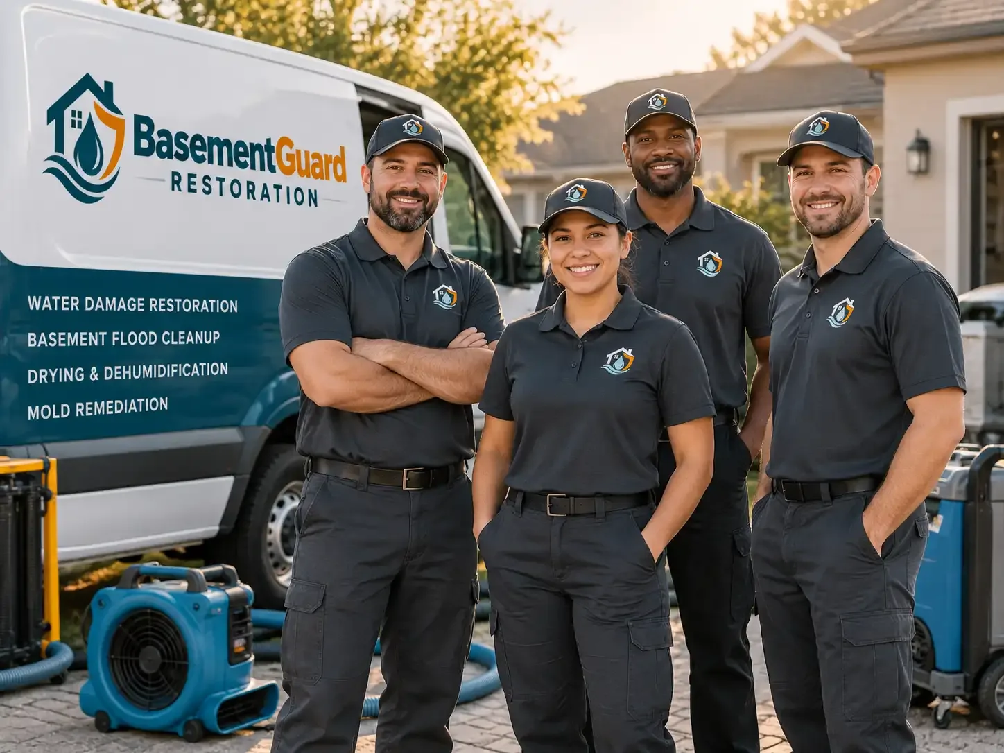 Basement Water Damage Restoration company in Mccutchenville, OH